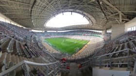 أوّل مباراة في البطولة الوطنية بِملعب براقي