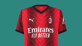 بن ناصر يرتدي الزيّ الجديد للميلان