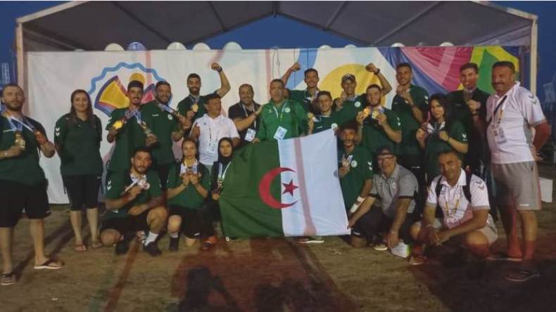 الجزائر تتسيّد المشهد الإفريقي في الألعاب الشاطئية