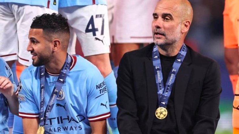 بِالفيديو: هل اعتذر غوارديولا إلى محرز؟