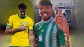 بِالفيديو: دولي برازيلي يرتدي لباس “الخضر”!