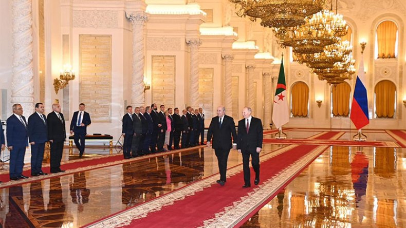 بوتين: تبّون الشريك المفتاح في العالم العربي وإفريقيا