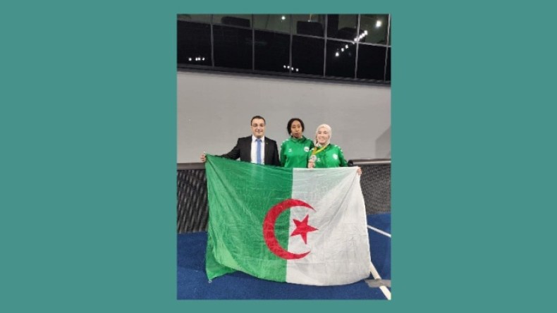 أربع ميداليات للجزائر في البطولة الإفريقية للمسايفة