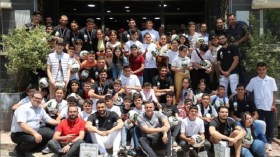 بِالفيديو: بلماضي ولاعبوه يتعاطفون مع الأطفال اليتامى