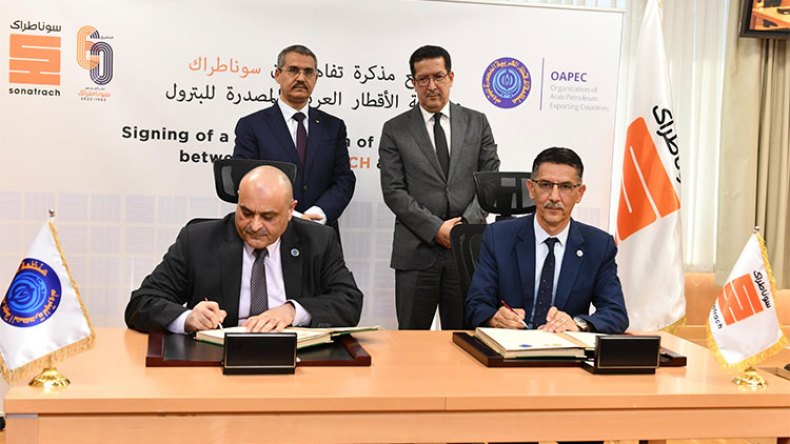 اتفاقية تعاون بين سوناطراك و”أوابك” في مجال التدريب