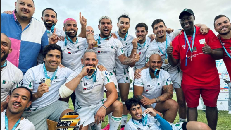 المنتخب الجزائري للريغبي يتوج بطلا للدورة التمهيدية المؤهلة للأولمبياد