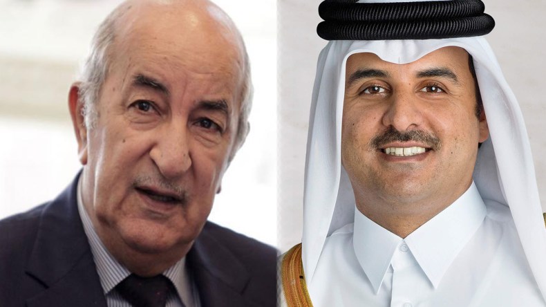 أمير قطر يهنئ الرئيس تبون بمناسبة عيد الأضحى