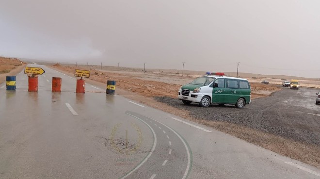 الدرك الوطني.. هذه قائمة الطرق المقطوعة بسبب الثلوج والأمطار