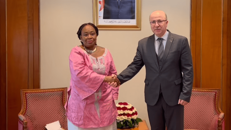 بالفيديو.. بن عبد الرحمان يستقبل مفوضة الاتحاد الإفريقي