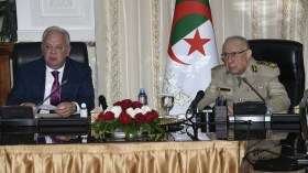 الفريق أول شنقريحة يستقبل مسؤولا عسكريا روسيا