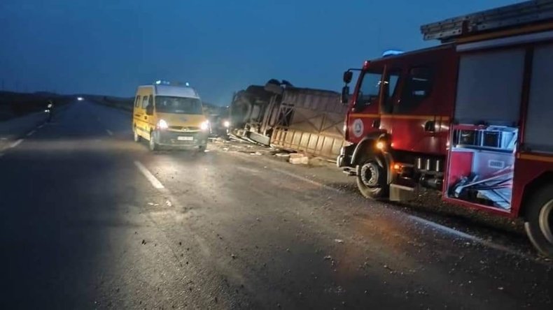 3 وفيات و40 جريحا في حادث مرور بولاية المسيلة
