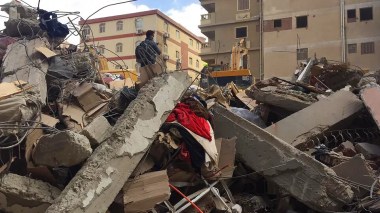 Un effondrement d’immeubles dans le nord de l’Égypte, cinq morts