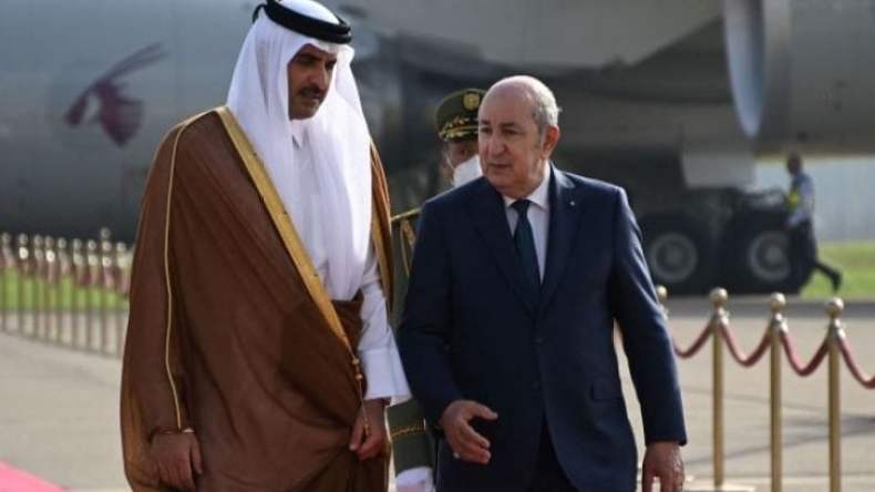 أمير قطر يعزّي الرئيس تبون في ضحايا حرائق الغابات