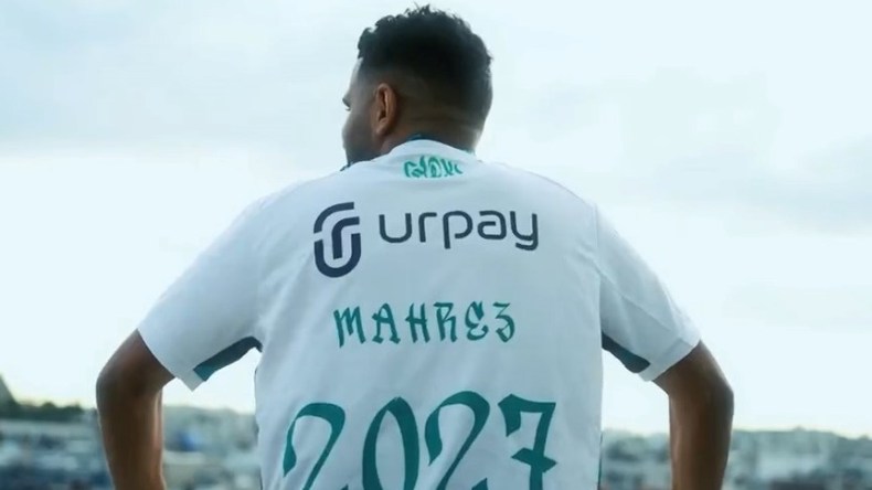 بالفيديو.. الأهلي السعودي يضمّ رياض محرز رسميا إلى صفوفه