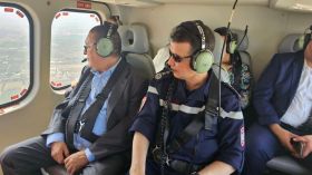 وزير الداخلية يعاين الأضرار الناجمة عن حرائق الغابات في البويرة وبجاية (صور)