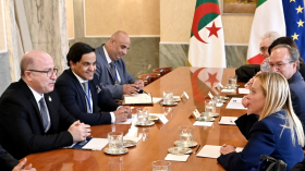 ميلوني تؤكد حرصها على تطوير الشراكة الإيطالية الجزائرية