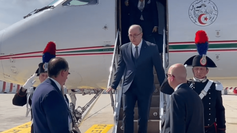 بالفيديو.. بن عبد الرحمان يصل روما للمشاركة في مؤتمر دولي