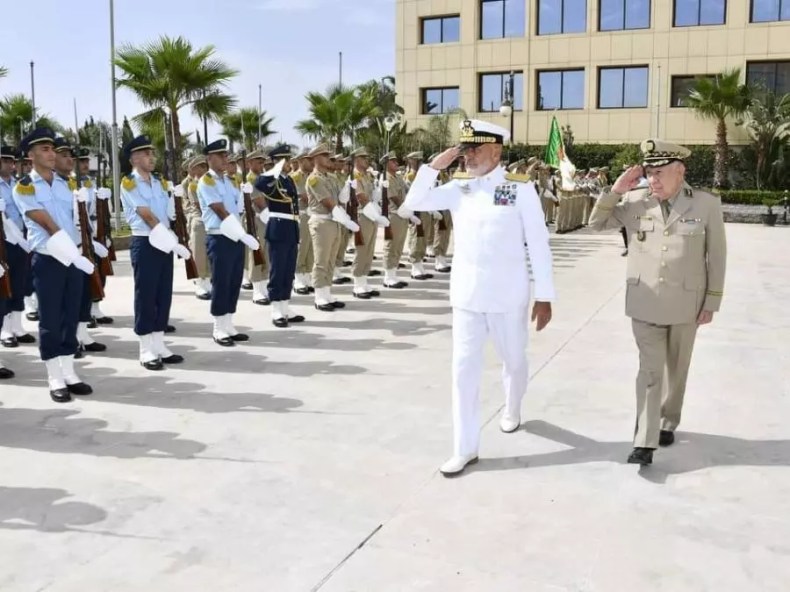 Chanegriha reçoit le chef d’État-major italien de la Défense