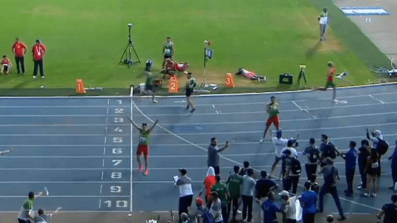 الجزائر شاركت في الألعاب العربية بنجومها العالميين