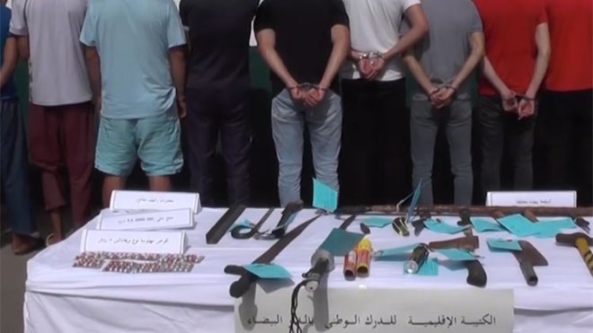 الإطاحة بعصابتي أحياء خطيرتين تنشطان شرق العاصمة