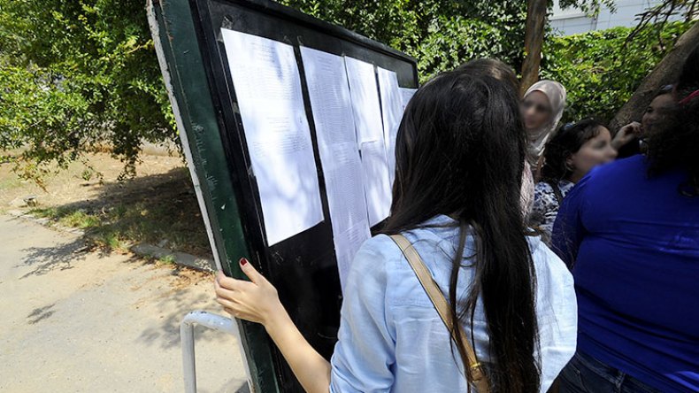 مقارنة بين معدل المواد السنوي ونقاط البكالوريا