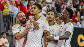 بيلينغهام يفتتح عداده التهديفي مع الريال(فيديو)