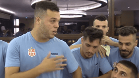 بالفيديو.. هكذا ودع بوشار زملاءه في شباب بلوزداد
