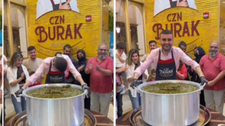 بالفيديو.. الشيف بوراك يفشل في قلب قدر ورق العنب بعد أزمته الأخيرة!