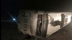 بالفيديو.. 7 وفيات و25 جريح في حادث مرور بالبيّض