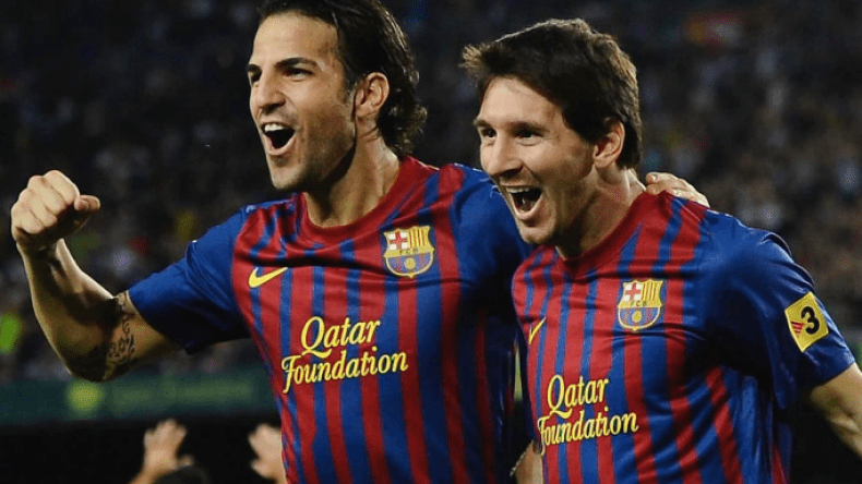 رسالة مؤثرة من ميسي بعد اعتزال فابريغاس