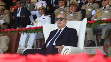 Arrivée du président de la République à l’Académie militaire de Cherchell pour présider la cérémonie de sortie de promotions