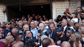 عباس في مخيّم جنين: أشكر الجزائر بلد المليون شهيد على دعمها لسكان المخيّم (فيديو)