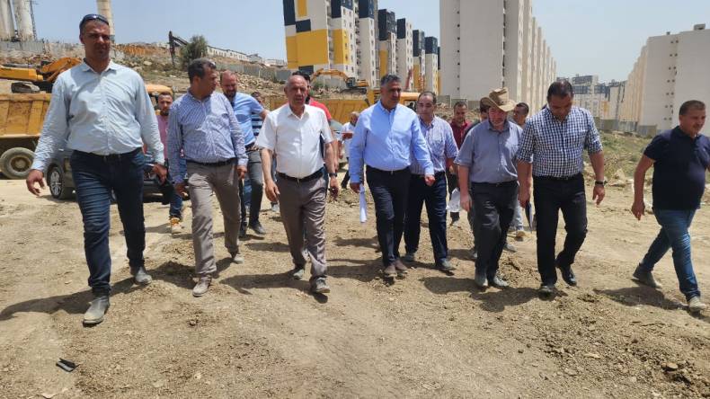 بلعريبي يتفقد سكنات “عدل” بحوش الريح وهذا ما أمر به