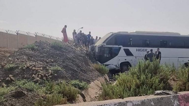 18 جريحا في حادث انحراف حافلة بولاية البويرة