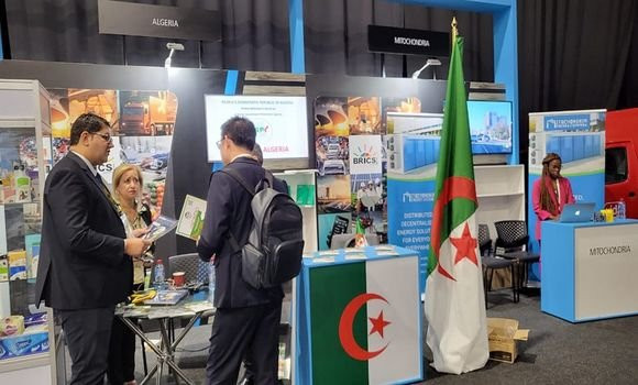 15e Sommet des Brics: Affluence remarquable sur le stand algérien