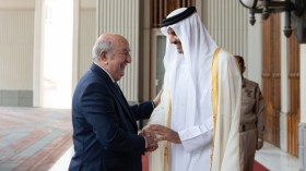 الرئيس تبون يبعث رسالة خطية إلى أمير قطر