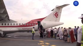 بعد قرابة 10 أشهر من التوقف.. فرحة كبيرة باستئناف الرحلات بمطار إن صالح