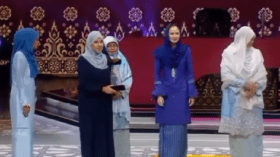 بالفيديو.. الجزائرية شيماء تباني الأولى في مسابقة حفظ القرآن كاملا بماليزيا