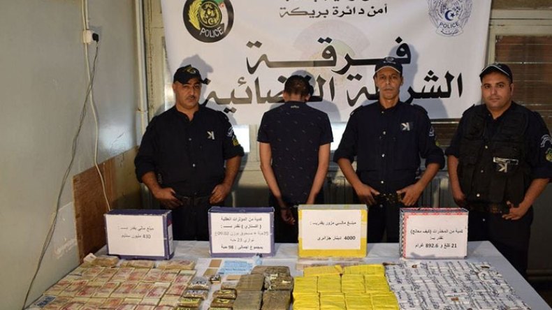 حجز 22 كلغ من الكيف ونصف مليار وأقراص “اكستازي” بباتنة