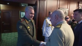 Saïd Chanegriha reçu par le ministre russe de la Défense