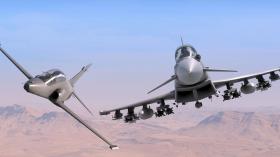 مقاتلات “تايفون” بريطانية تعترض قاذفتين روسيتين