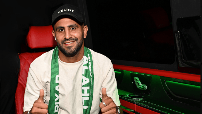 رياض محرز: جماهير الأهلي رائعة وسيرتفع مستوى الدوري السعودي