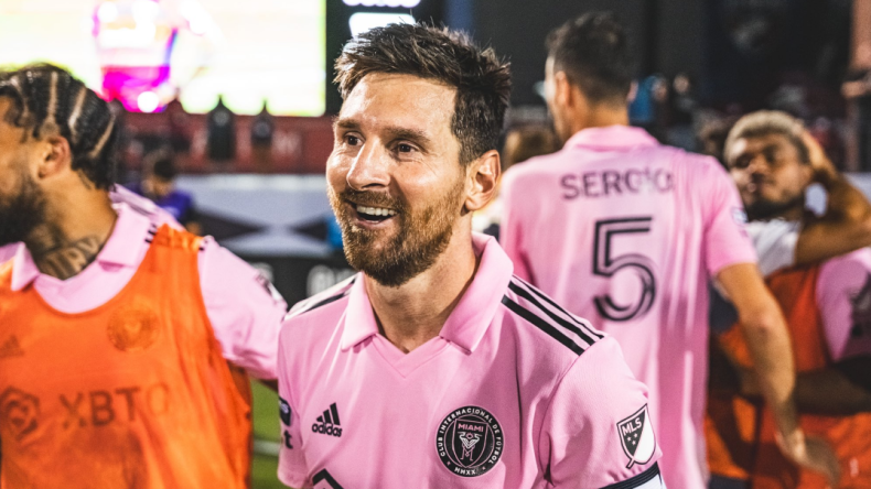 ميسي يواصل تحطيم الأرقام القياسية في الدوري الأمريكي