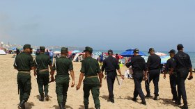 حملة أمنية لتحرير شواطئ وهران من القوارب المشبوهة