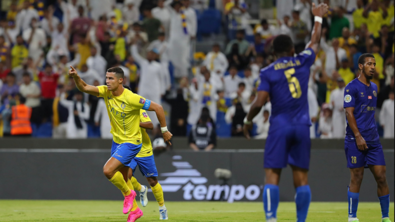 رونالدو يحقق انجازا جديدا في مباراة الاتحاد المنستيري