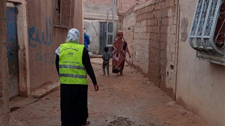 انهيار منازل وإتلاف محاصيل جراء سيول الأمطار بالطاسيلي
