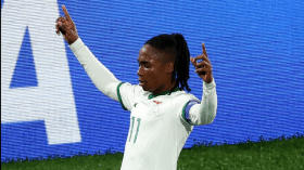 لاعبة زامبيا تدخل تاريخ كأس العالم للسيدات