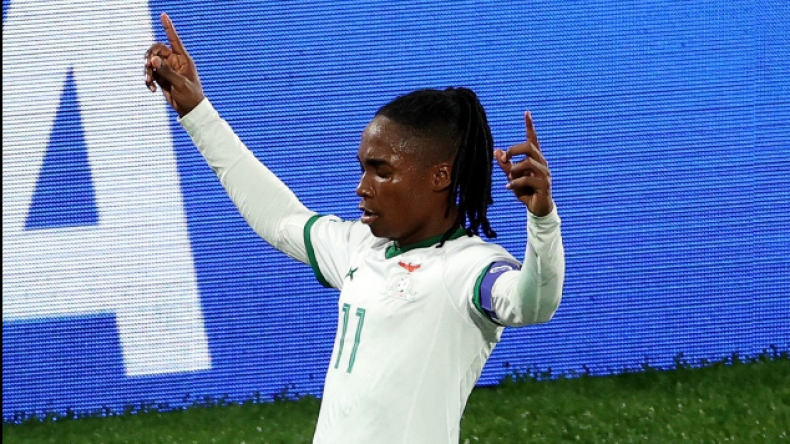 لاعبة زامبيا تدخل تاريخ كأس العالم للسيدات