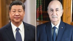 الرئيس تبون يعزي نظيره الصيني في ضحايا الفيضانات والانهيارات الأرضية