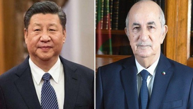 الرئيس تبون يعزي نظيره الصيني في ضحايا الفيضانات والانهيارات الأرضية